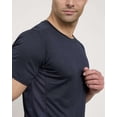 thumbnail image 6 of Real Essentials 5 Pack: Men's Dry-Fit Short Sleeve Crew Neck T Shirts Fitness Running Gym Workout Cool Exercise Athletic Tee, 6 of 8