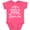 Vintage Hot Pink, variant on Inktastic Pepaw and Mimi Love Me Boys or Girls Baby Bodysuit