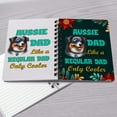 thumbnail image 4 of Australian Shepherd Dad Like a Regular Dad Only Cooler Happy Father's Day Spiral Bound Journal Aussie Dog Lover Gifts 5x7in Spiral Notebook - 02007, 4 of 5