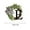 E, variant on Yoloke Decorative Alphabet Wreath Door Hanging with Bow Knot & Rattan Ring - Perfect for Home, Wedding, Anniversary & Housewarming Decorations - 38cm Window & Wall Display