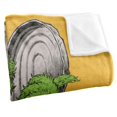 thumbnail image 2 of Sesame Street Painted Oscar The Grouch Blanket, 2 of 7