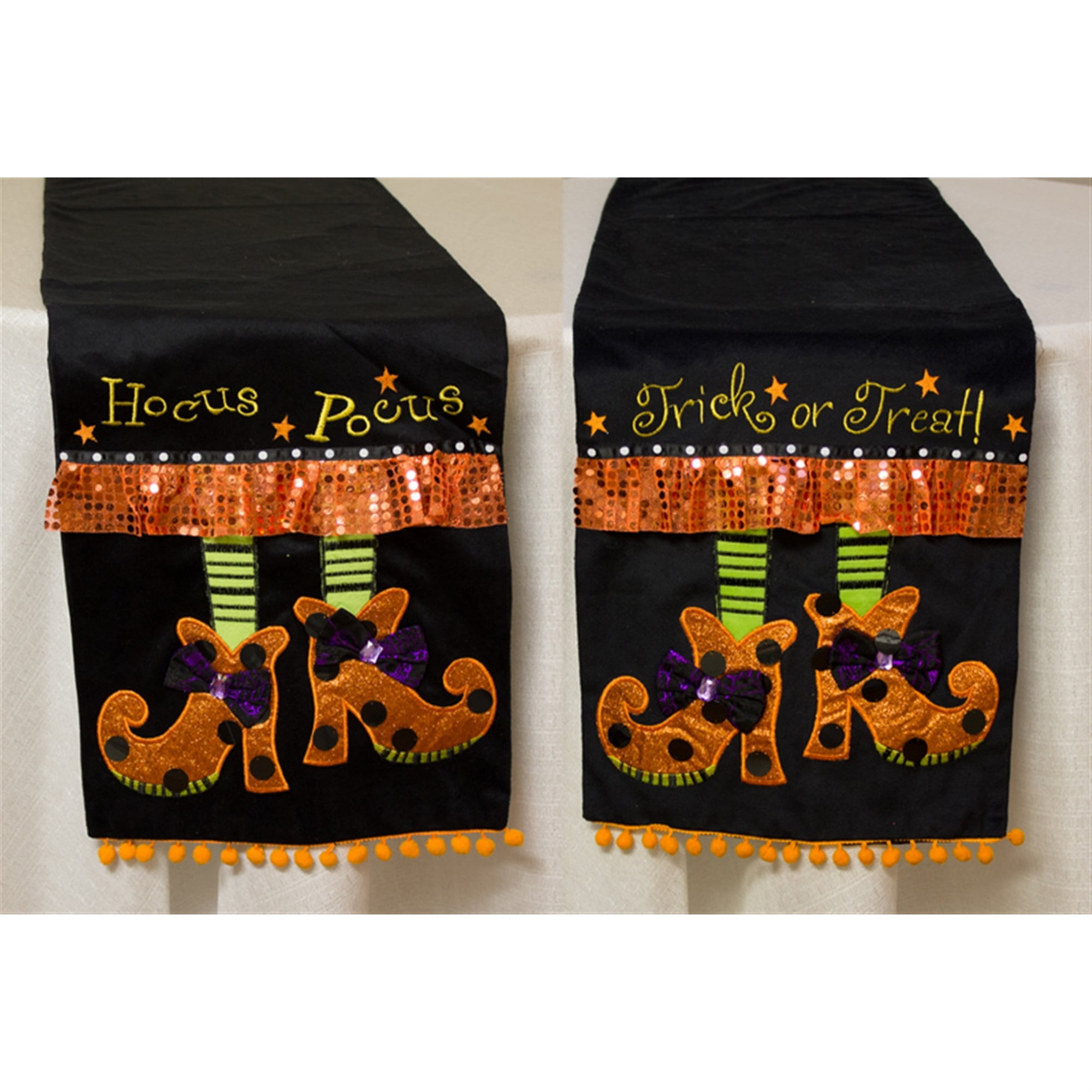 Witch Table Runner (Set of 2) 70"L Polyester