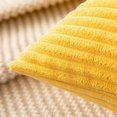 thumbnail image 5 of Paquete de 2 fundas de almohada de pana de 30 x 50 cm, fundas de almohada lumbar de color amarillo dorado para sofá, dormitorio o sillón., 5 of 5