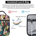 thumbnail image 5 of Bolsa de almuerzo My Hero Academia, linda bolsa de almuerzo con aislamiento, contenedor de almuerzo reutilizable, bolsa de almuerzo térmica, bolsa de mano para picnic, viajes al aire libre, 5 of 5