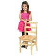thumbnail image 1 of ECR4Kids, L.P ELR-15318 12" Three Rung Ladderback Chair - ASM (Pack of 2), 1 of 1