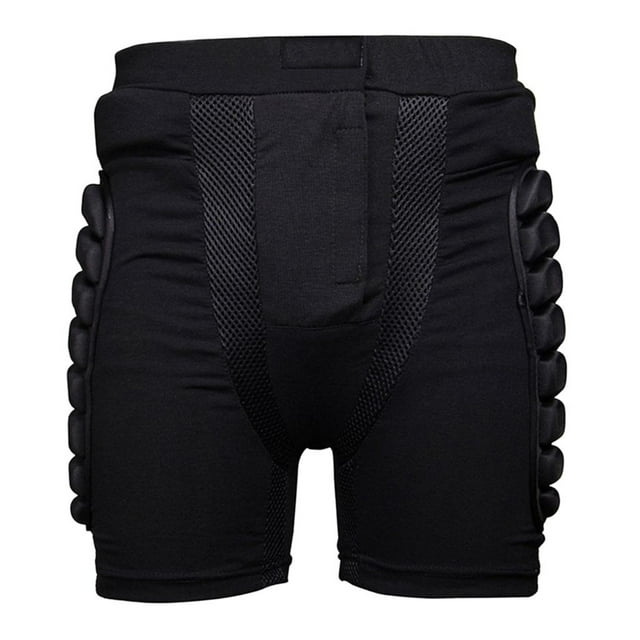 Pantalones cortos de pantalón con almohadilla protectora para glúteos de S Cola Pantalones de montar en moto