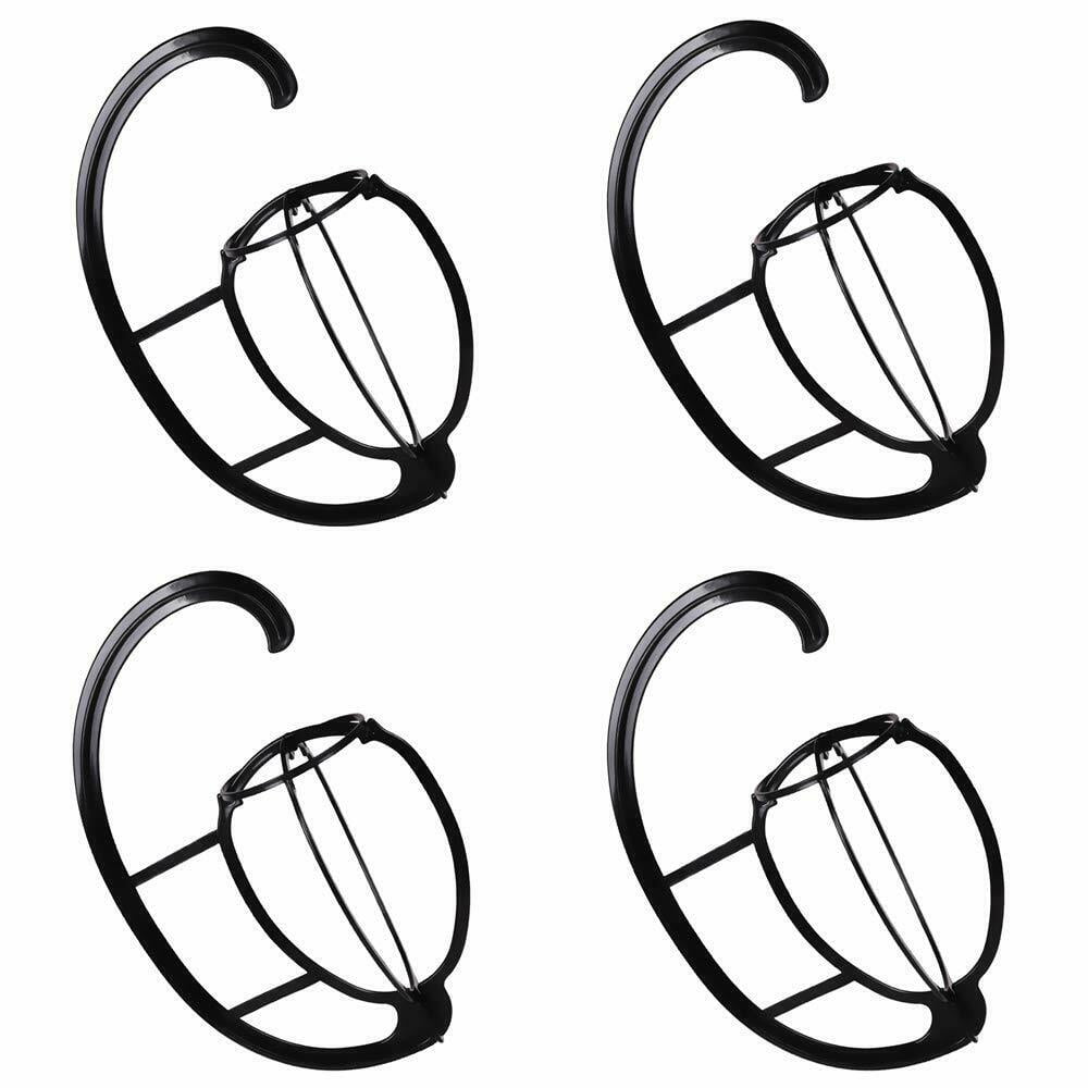 4 Pack Wig Hanger, Portable Hanging Wig Stand For Wigs and Hats