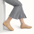 thumbnail image 4 of Bailarinas Sole-Simple para Mujer DREAM PAIRS Talla 9.5 Nude, 4 of 6