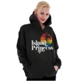 thumbnail image 3 of Puerto Rican Boricua Princess Latina Women Plus Size Graphic Pullover Hoodie Brisco Brands 3X, 3 of 4