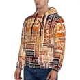 thumbnail image 3 of Goofa Hand Drawn Vintage Coffee for Men's Hooded Sweatshirt - Lightweight Pullover Hoodie with Kangaroo Pocket, Perfect for Everyday Wear-Small, 3 of 7