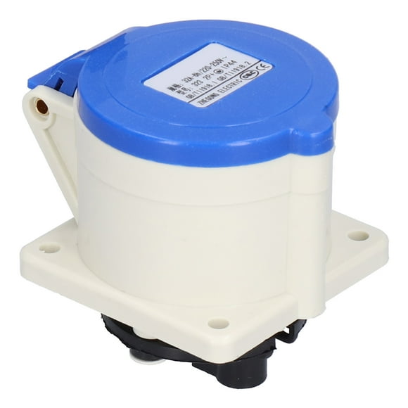 Pin Power Socket2Pcs 3 Pin Power Industrial Socket Connector A Industrial Socket Reliable and Durable