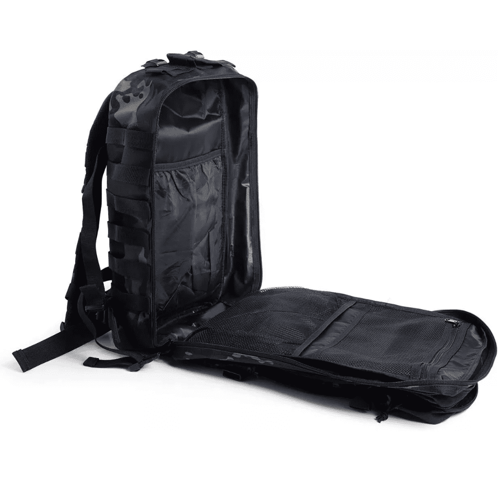 45L Tactical Backpack,900D Oxford Waterproof Material For Outdoor Hiking Camping & Travel Bag