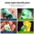 thumbnail image 4 of Linterna LED LCD 4 en 1, , Amarilla, UV, 365 Nm/395 Nm, Carga USB, para Joyería, Jade, Piedra, Manchas de Mascotas, Marcador, Mineral, Dinero, Plata., 4 of 5