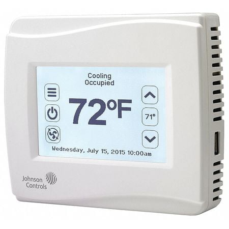 thermostat johnson controls thermostats bacnet controller tec communicating control controllers programmable sensor occupancy n2 fcu rooftop grainger series instructions reduce