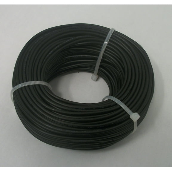20 AWG tinned copper stranded hook up wire, 100 feet per Black UL1007