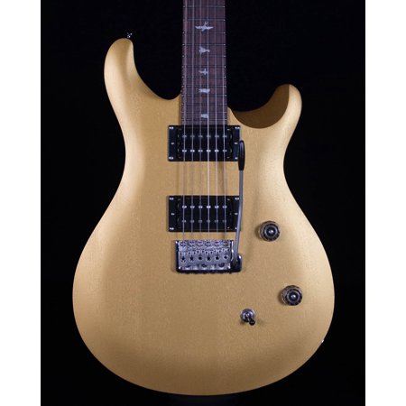 PRS SE Standard 24 Solid Body 6-String Right-Handed Electric Guitar with Mahogany Body, Maple Neck, and Rosewood Fingerboard (Metallic Gold)
