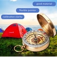 thumbnail image 4 of Mistayd Camping Survival Compass Metal Pocket Compass Kids Compass for Hiking Camping Hunting Outdoor Military Navigation Tool, 4 of 5