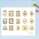 thumbnail image 4 of 30 pegatinas de estilo vintage para decorar tu diario o planificador. Estilo B, 4 of 7
