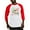 Red/White, variant on CafePress - Christmas Owl Baseball Jersey - Cotton Baseball Jersey, 3/4 Raglan Sleeve Shirt