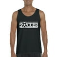 thumbnail image 1 of IWPF - Men's Tank Top for Men, up to Men Size 3XL - Soccer With Ball, 1 of 5