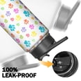thumbnail image 6 of Cute Puppy Pattern Stainless Steel Water Bottle - Wide Mouth Design with Sweat-Free Surface & 360° Seal Ring for All-Day Temperature Retention (BPA/Odor Free), 6 of 6
