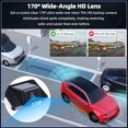 thumbnail image 6 of Rear View Backup Camera Hd Night Vision Smart Trajectory for Cadillac Escalade 2007-2008 Chevrolet Suburban 2007-2008 Tahoe 2007-2013 Gmc Yukon 2007-2008 Replace 590-076, 6 of 10