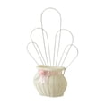 thumbnail image 4 of Cesta colgante tejida, organizador, maceta hecha a mano, jarrón decorativo tejido, maceta Rosa, 4 of 9