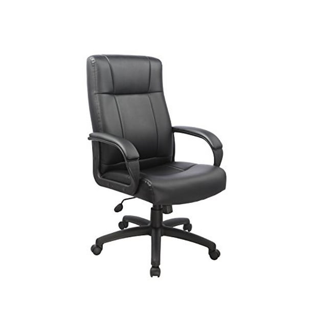 Office Factor Black Executive Managers Office Chair High Back Ergonomic