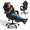 Black(Wide Seat), variant on MoNiBloom Ergonomic Gaming Chair with Footrest, Adjustable Headrest and Lumbar Support for Office and Gaming, High-Back Racing Style Computer Desk Chair, Pink (Wide Seat)
