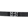thumbnail image 4 of Uxcell M-47 Drive V-Belt Industrial Power Rubber Transmission Belt, 4 of 4