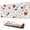 Pioneer Flower Floral, variant on Long Mouse Pads for Desk,Pioneer Flower Floral Print Pattern Desk Mats on Top Of Desks, Desk Mouse Pad Extra Large with 3mm Non-Slip Base and Stitched Edge for Gaming,Office,Work,Home 31.5"x11.8"