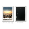 thumbnail image 7 of Cavepop 12x18" White Wood Picture Poster Frame with Plexi-Glass, 7 of 7
