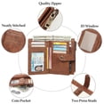thumbnail image 6 of FALAN MULE Women’s Small Leather Wallet Rfid Blocking Bifold Card Holder with 3 ID Windows, 6 of 6