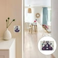 thumbnail image 7 of Yayeee Toggle Light Switch Wall Plate 2-Gang 4.56"x4.48" Decorative Outlet Cover, Orange Astronaut Planet, 7 of 7