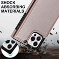 thumbnail image 5 of Funda para iPhone 14 con cordón de piel sintética, color liso, 5 of 5