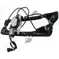 thumbnail image 2 of For Pontiac Grand Am 1999 00 01 02 03 04 2005 Window Regulator Assembly Passenger Side | Front | With Motor | For Coupe | Replacement For GM1351126 | 22702142, 615343811277, 2 of 6