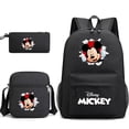 thumbnail image 2 of 3pcs Disney Mickey Minnie Mouse Backpacks Students Schoolbags Pencil Case Shoulder Bags Backpack Boys Girls School Bags Sets, 2 of 4