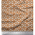 thumbnail image 1 of Soimoi polyester Crepe Fabric Geometric Mandala Print Sewing Fabric Yard 42 Inch Wide, 1 of 1