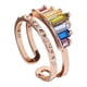 thumbnail image 2 of Anillos para mujer, regalos para mujer, anillo de diamante redondo, regalo de aniversario de bodas, accesorio, anillos, tamaño del anillo, anillo, 2 of 2