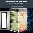 thumbnail image 6 of NutriChef 2000 W 20-Tray Food Dehydrator, Stainless Steel, 6 of 9