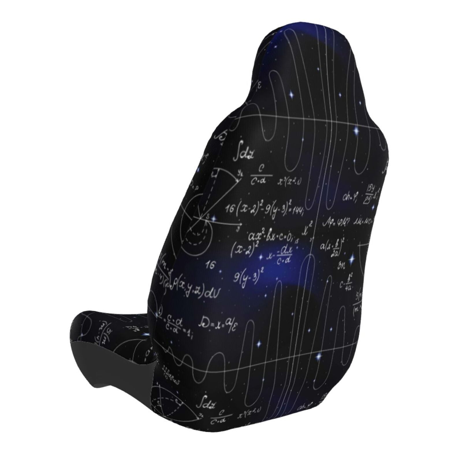 Naloa Mathematica Science Car Seat Covers Universal Front Seat Coves for Car Accessories ,Padded Car Covers for Automotive, SUV, Truck, and Van