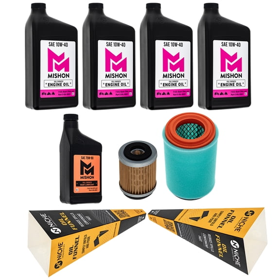 MISHON Full Service Oil Change Kit for Yamaha Big Bear 400 2000-2003 MK1014724