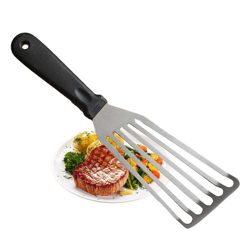 Tohuu Fish Spatulas for Nonstick Cookware Small Metal Spatula Slotted
