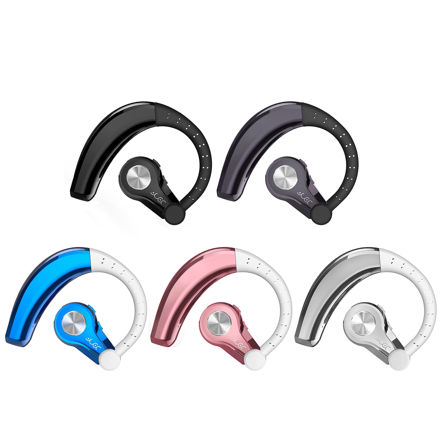 Universal Bluetooth Hands Free Headset With Metallic Color Walmart