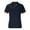 2#Navy, variant on Wpawbk Summer Essential Men's Contrast Color Hem Short Sleeve Shirt, Breathable Polyester Casual Tops for Outdoor Daily Activities, Asian Fit Design