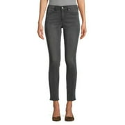 Scoop Women’s Ankle Skinny Jeans with Velvet Stripe