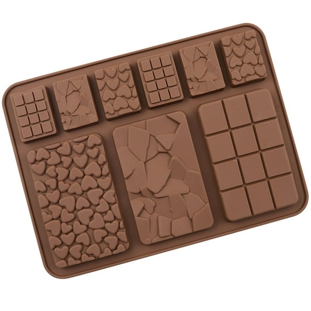 1 Uds. Molde Rectangular De Silicona Para Barra De Granola, Mold Para Barra De Cereal Energéticos Nutritivos Para Hornear Pan, Brownie, Tarta De Quo, Mantequilla, Jabón - AliExprs