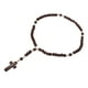 thumbnail image 5 of Rosario de madera, Rosario de madera, Rosario universal de madera con cruz de madera, Rosario de cuentas, integración perfecta, 5 of 12