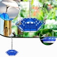 thumbnail image 4 of Tmvgtek Comederos Para Colibríes - Ventana Colgante Comedero Para Pájaros Salvajes Foso Incorporado (Azul) Tmvgtek Oficina Multiescena Multifunción, 4 of 9