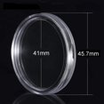 thumbnail image 4 of Cápsulas para monedas de 40 Mm, estuche para monedas, contenedor de almacenamiento con caja organizadora de almacenamiento para suministros de colección de monedas (60 piezas), 4 of 5
